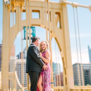 Garden Romance Magenta Floral Print Organza Maxi Dress